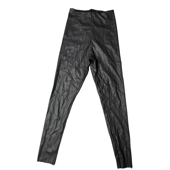 Commando Black Faux Leather Legging Size: L - Picture 1 of 3